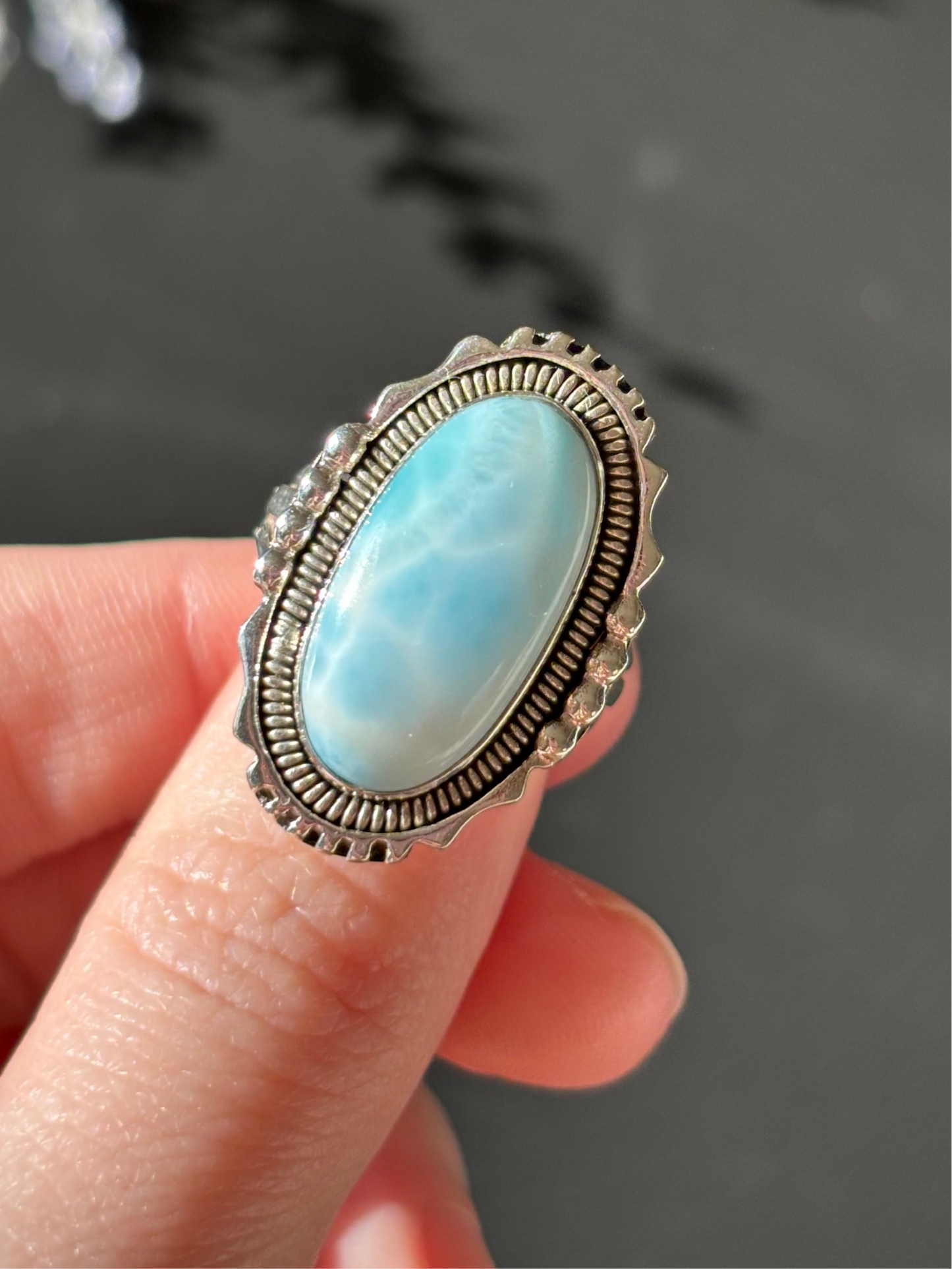 Size 7 - Larimar Ring